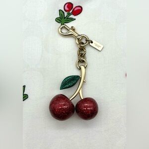 Coach Brass Cherry Bag Charm 🍒 Pre-owned Older Style